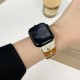 Decorative leather rivet decoration casual leather watch strap