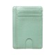Multi-card slot artificial leather thin and light display window card holder