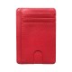 Multi-card slot artificial leather thin and light display window card holder