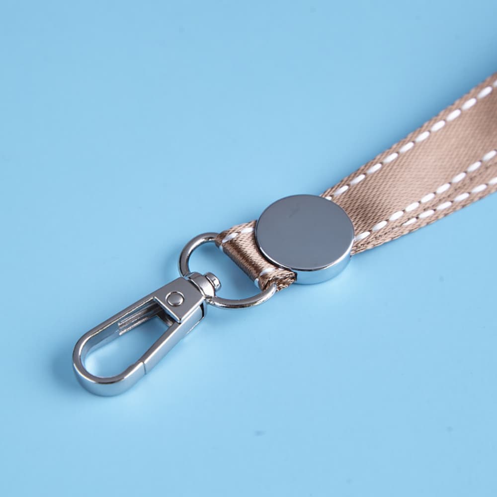 Double line rope cloth pattern work permit card holder