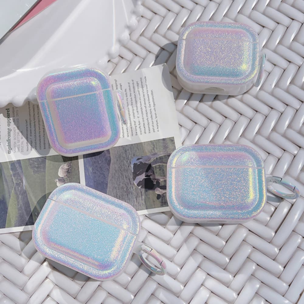 Simple and colorful laser personalized headphone case