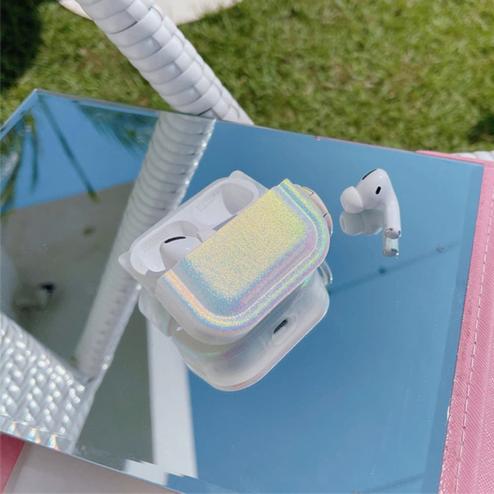 Simple and colorful laser personalized headphone case