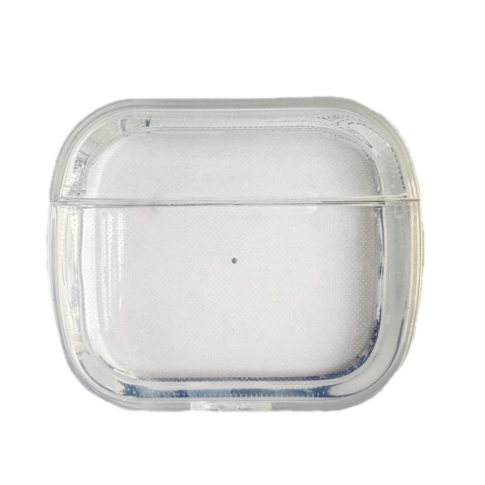 Thick transparent TPU anti drop buckle wireless headphone case