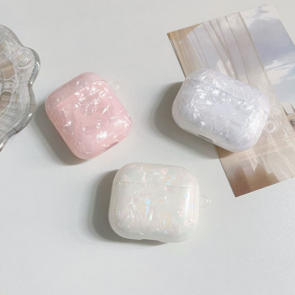 IMD Colorful Shell Pattern Creative Personalized Earphone Case