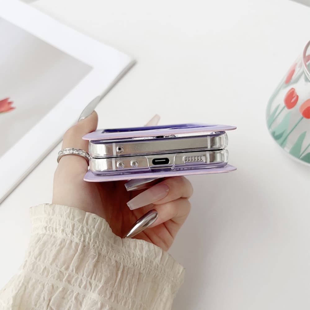 Creative notebook shaped personalized foldable phone case