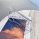 Transparent half pack PC material folding phone case