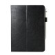 Flip style solid color artificial leather tablet protective cover pen slot