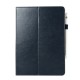 Flip style solid color artificial leather tablet protective cover pen slot