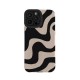 Minimally designed zebra striped full wrap phone case