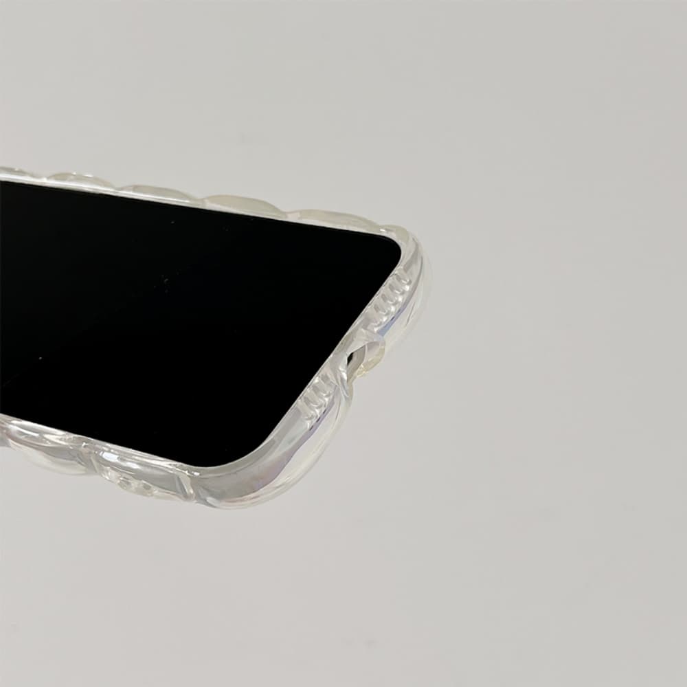 Colorful 3D diamond patterned TPU material phone case